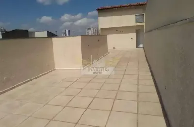 Cobertura nova sem condomínio com 3 quartos para comprar, 150m² - paraíso, santo andré/sp.