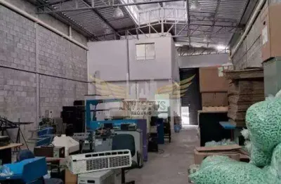 Galpão comercial para alugar, 334m² - vila principe de gales, santo andré/sp.