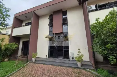 Casa térrea com sobrado nos fundos para comprar, 367m² - vila leopoldina, santo andré/sp.