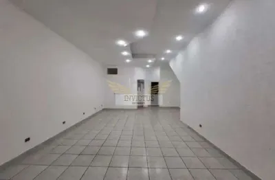 Salão comercial para alugar, 124m² - centro de santo andré/sp.