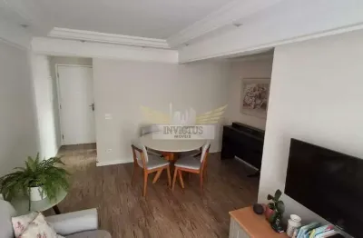 Apartamento com 3 quartos no condomínio jequitibás param comprar, 74m² - bairro campestre, santo andré/sp.