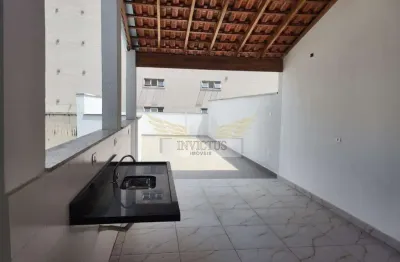 Cobertura sem condomínio com 3 quartos para comprar, 146m² - bairro campestre, santo andré/sp.