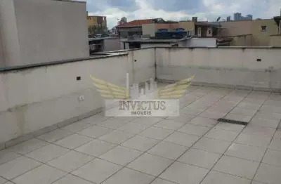 Cobertura com 2 quartos para alugar, 120m² - olímpico, são caetano do sul/sp