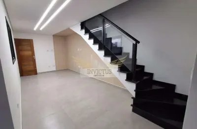 Sobrado com 3 Quartos para Comprar, 83m² - Vila Scarpelli, Santo André/SP.