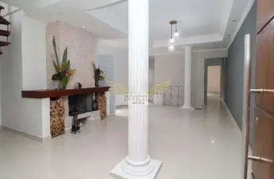 Sobrado com 4 quartos para alugar, 220m² - vila scarpelli, santo andré/sp.