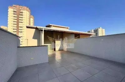 Cobertura com 2 quartos para comprar, 114m² - vila valparaíso, santo andré/sp.