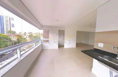 Apartamento 3 suítes no edifício epic para comprar, 190m² - bairro jardim, santo andré/sp.