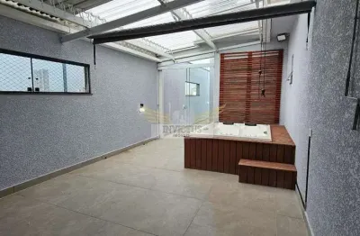 Cobertura com 2 quartos e 3 vagas para comprar, 160m² - santa paula, são caetano do sul/sp.