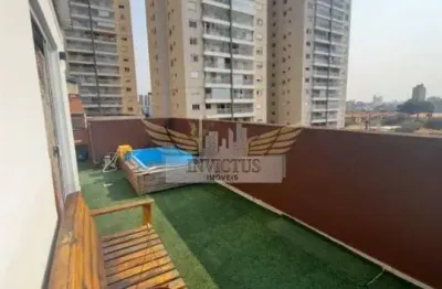 Cobertura com 3 quartos no condomínio larissa kimberly para comprar, 130m² - centro de são bernardo do campo/sp.