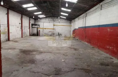 Galpão comercial para comprar, 285m² - jardim santo antônio, santo andré/sp.