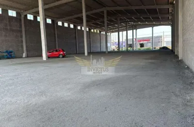 Galpão comercial/industrial para alugar, 3.100m² - maracanã, praia grande/sp.