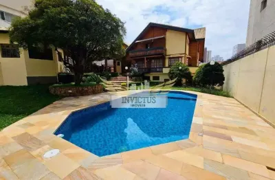 Sobrado com 5 suítes para alugar, 540m² - jardim bela vista, santo andré/sp.
