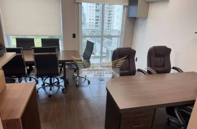 Sala comercial no edifício park business para comprar, 32m² - bairro jardim, santo andré/sp.
