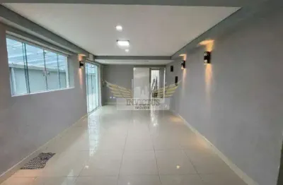 Sobrado com 3 quartos para alugar, 229m² - bairro jardim, santo andré/sp.