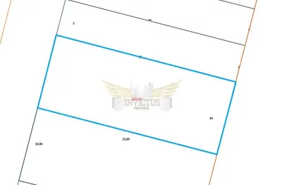 Terreno residencial/comercial para comprar, 250m² - vila alzira, santo andré/sp.