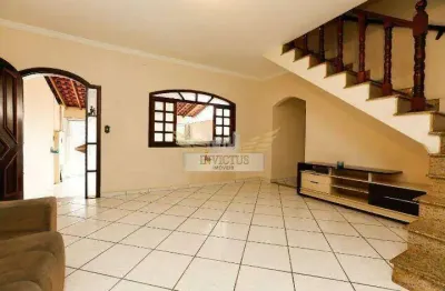 Sobrado com 3 quartos para alugar, 157m² - vila camilópolis, santo andré/sp.