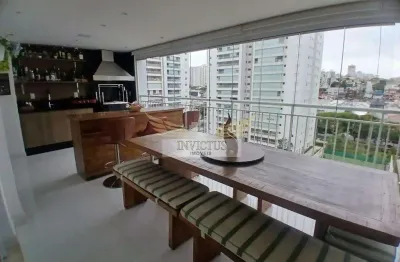 Apartamento com 2 suítes no condomínio premier espaço cerâmica para comprar, 198m² - santo antônio, são caetano do sul/sp.