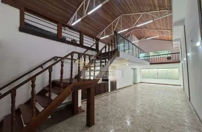 Salão comercial para alugar, 277m² - bairro jardim, santo andré/sp.