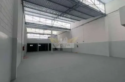 Galpão industrial de alto padrão para alugar, 613m² - conceição, diadema/sp.