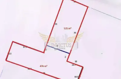 Terreno residencial/comercial com 2 frentes para comprar, 1.001m² - jardim bela vista, santo andré/sp.