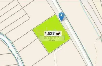 Terreno industrial em zonemaneto zup1 para comprar, 4.537m² - loteamento industrial coral, mauá/sp.