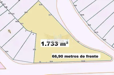 Terreno de esquina com duas frentes para comprar, 1.733m² - vila guiomar, santo andré/sp.