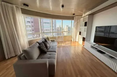 Apartamento com 3 quartos para alugar no edifício calder, 110m² - bairro jardim, santo andré/sp.