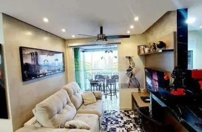 Apartamento com 2 dormitórios no condomínio sangiovese para alugar, 73m² - vila valparaíso, santo andré/sp.