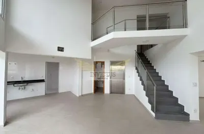 Apartamento duplex com 4 suítes no edifício escher para alugar, 316m² - vila assunção, santo andré/sp.