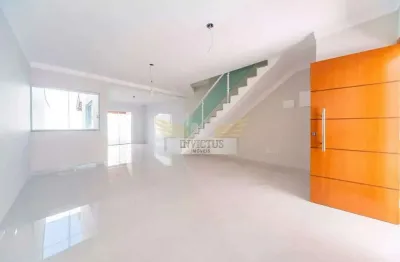 Sobrado com 3 suítes para comprar, 190m² - vila scarpelli, santo andré/sp.