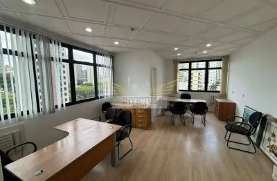 Sala comercial no edifício works empresarial center para alugar, 45m² - campestre, santo andré/sp.