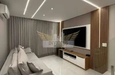 Sobrado com 2 suítes para comprar, 244m² - vila homero thon, santo andré/sp.