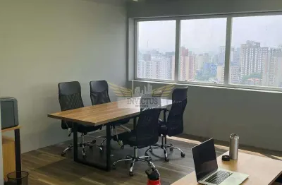 Sala comercial no edifício style para comprar, 38m² - centro de santo andré/sp.