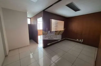 Conjunto comercial de 3 salas para alugar no condomínio metropolitan, 55m² - vila bastos, santo andré/sp.