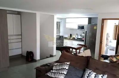 Sobrado com 2 suítes para comprar, 124m² - vila assunção, santo andré/sp.