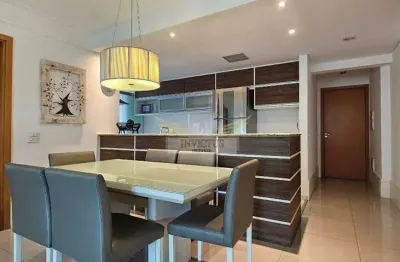 Apartamento mobiliado e decorado com 2 suítes no condomínio el khay para alugar, 97m² - bairro jardim, santo andré/sp.