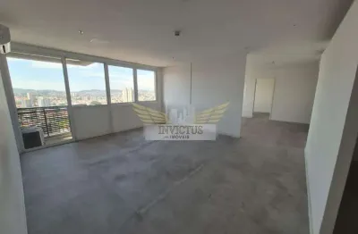 Sala Comercial no Edifício Century Plaza Business para Alugar, 101m² - Vila Homero Thon, Santo André/SP.