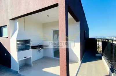 Cobertura com 3 quartos no condomínio palmeira real village para comprar, 114m² - crispim, pindamonhangaba/sp.