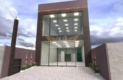 Prédio comercial novo para alugar, 230m² - vila bastos, santo andré/sp.