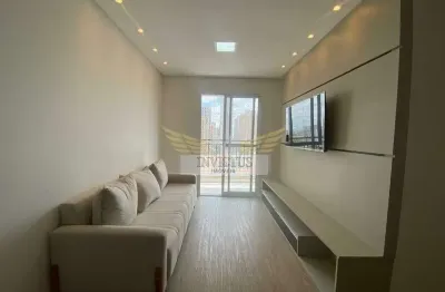 Apartamento com 2 Quartos para Alugar, 60m² - Campestre, Santo André/SP.