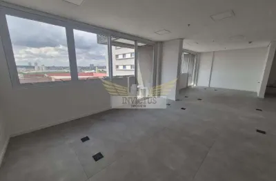 Sala Comercial no Edifício Century Plaza Business para Alugar, 66m² - Vila Homero Thon, Santo André/SP.