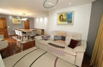 Apartamento com 3 Quartos para Alugar, 160m² - Bairro Jardim, Santo André/SP.