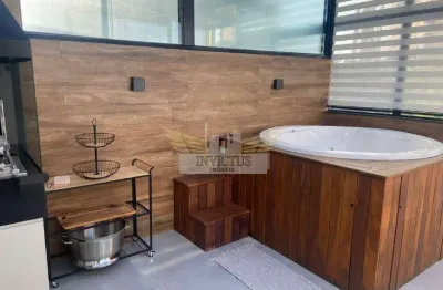 Cobertura Frente no bairro Jardim 2 dormitórios sendo1 Suíte, Varanda Gourmet