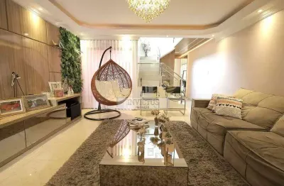 Sobrado com 4 Quartos para Alugar, 233m² - Bairro Bangú, Santo André/SP.