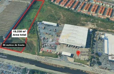 Terreno Comercial/Industrial Plano para à Venda, 18.237m² - Vila Metalúrgica, Santo André/SP.