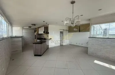 Cobertura com 3 Quartos para Comprar, 159m² - Vila Alzira, Santo André/SP.
