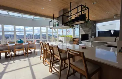 Cobertura com 3 Suítes para Comprar, 220m² - Nova Petrópolis, São Bernardo do Campo/SP.