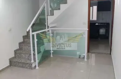 Sobrado com 2 Quartos para Comprar, 89m² - Jardim Ana Maria, Santo André/SP.
