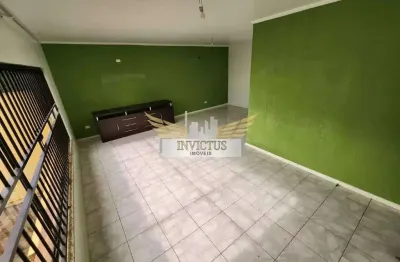 Casa Assobradada Residencial/Comercial para Alugar, 213m² - Campestre, Santo André/SP.