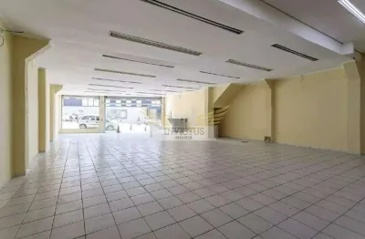 Salão Comercial para Alugar, 300m² - Jardim Santo Antônio, Santo André/SP.